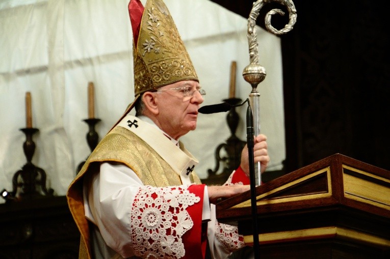 Poświęcenie monstrancji "Lumen Gentium"