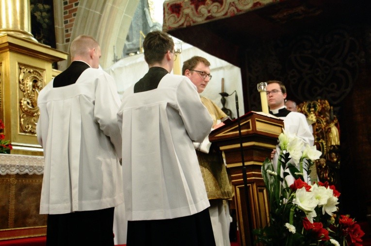 Poświęcenie monstrancji "Lumen Gentium"