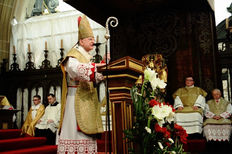 Poświęcenie monstrancji "Lumen Gentium"