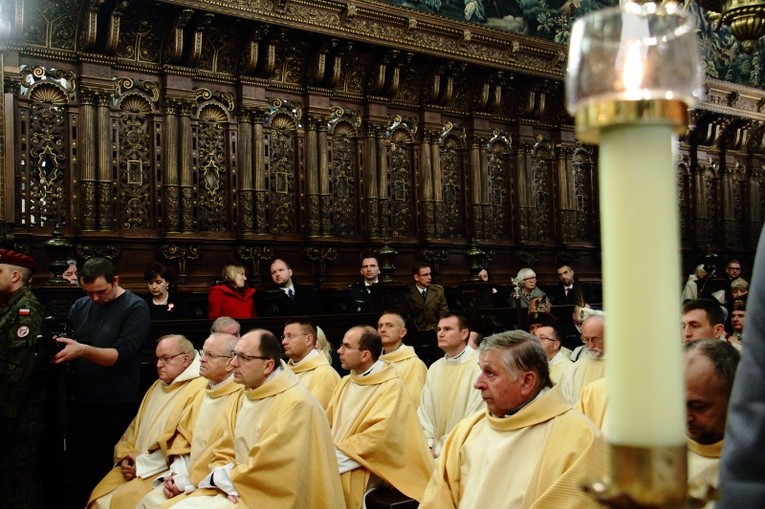 Poświęcenie monstrancji "Lumen Gentium"