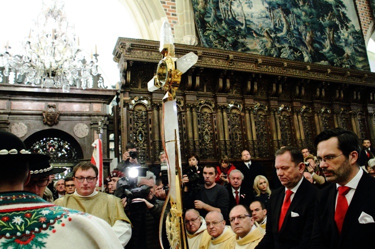 Poświęcenie monstrancji "Lumen Gentium"