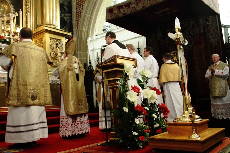 Poświęcenie monstrancji "Lumen Gentium"