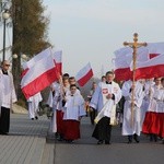 Odsłonięcie pomnika Niepodległości w Jodłowej