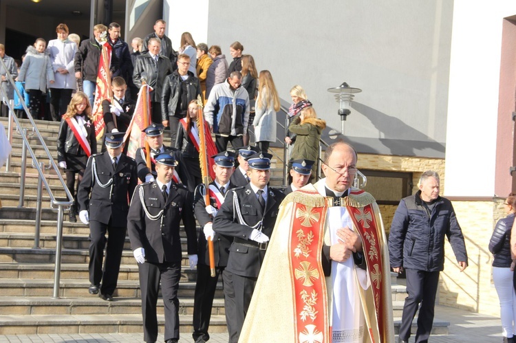 Odsłonięcie pomnika Niepodległości w Jodłowej