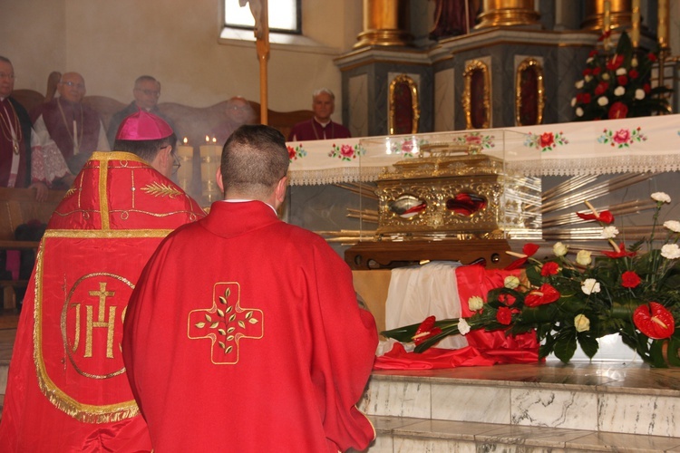 Uroczystości ku czci św. Wiktorii w Łowiczu - procesja