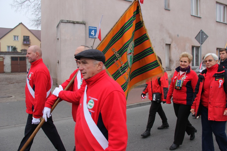 Uroczystości ku czci św. Wiktorii w Łowiczu - procesja