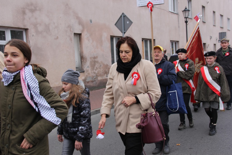 Uroczystości ku czci św. Wiktorii w Łowiczu - procesja