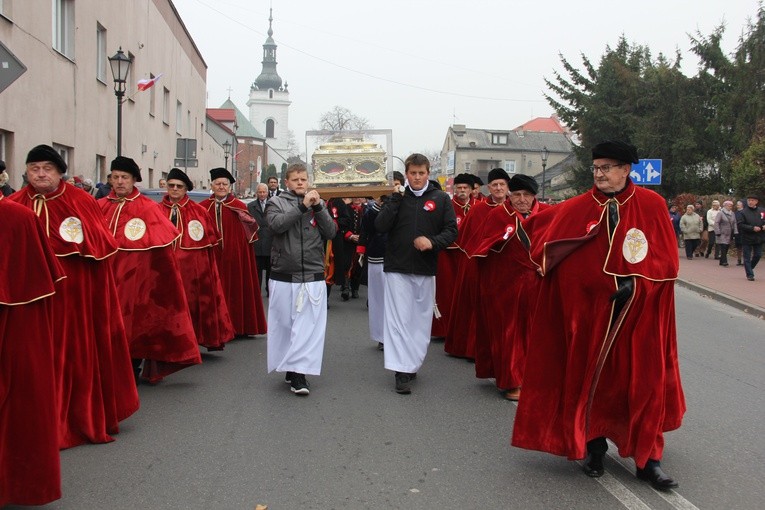 Uroczystości ku czci św. Wiktorii w Łowiczu - procesja