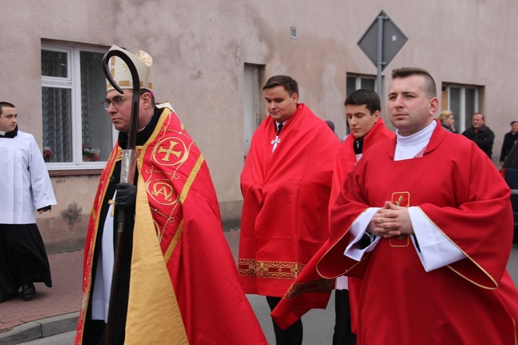 Uroczystości ku czci św. Wiktorii w Łowiczu - procesja