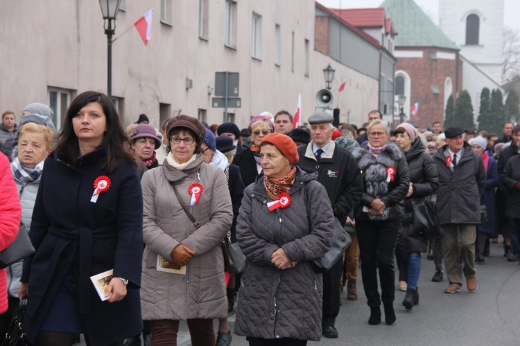 Uroczystości ku czci św. Wiktorii w Łowiczu - procesja