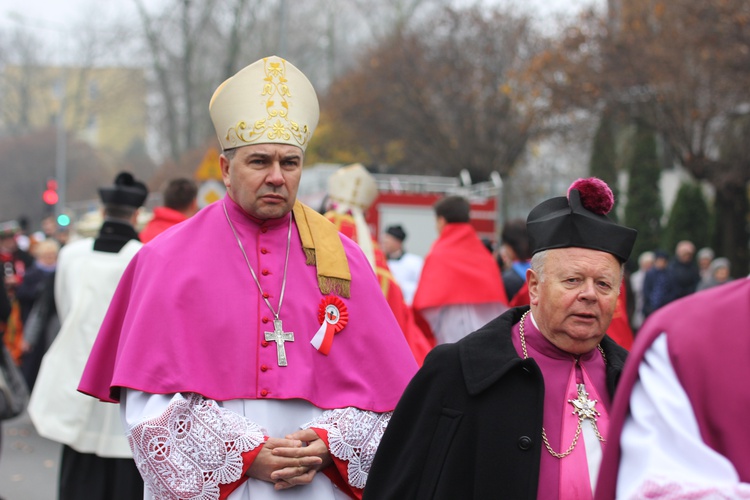 Uroczystości ku czci św. Wiktorii w Łowiczu - procesja