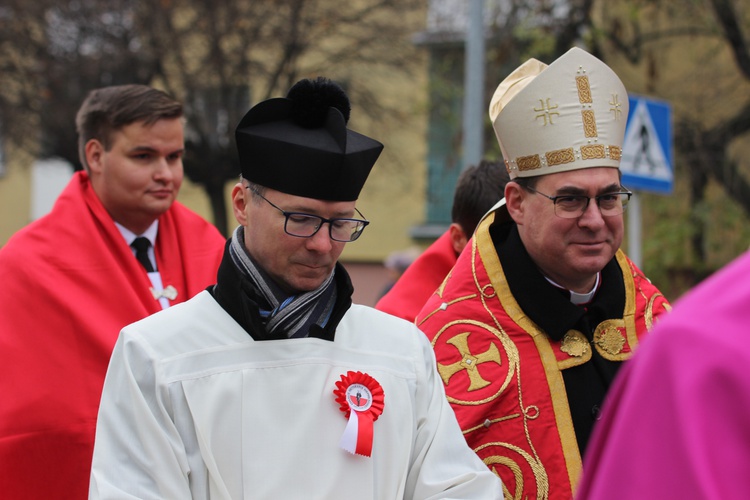 Uroczystości ku czci św. Wiktorii w Łowiczu - procesja