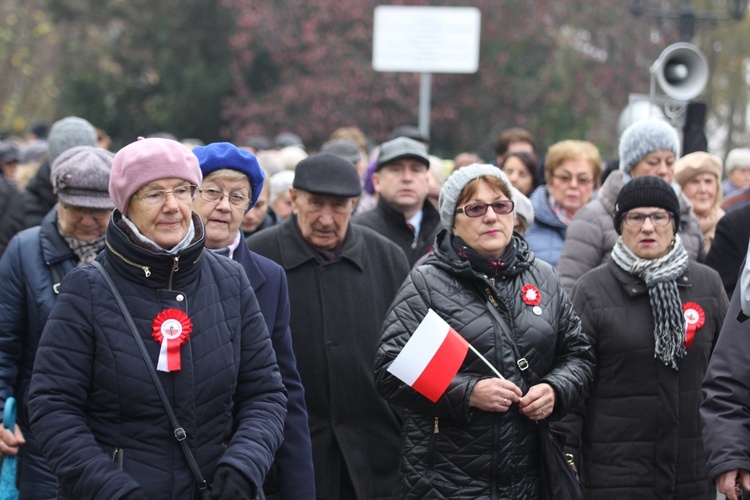 Uroczystości ku czci św. Wiktorii w Łowiczu - procesja