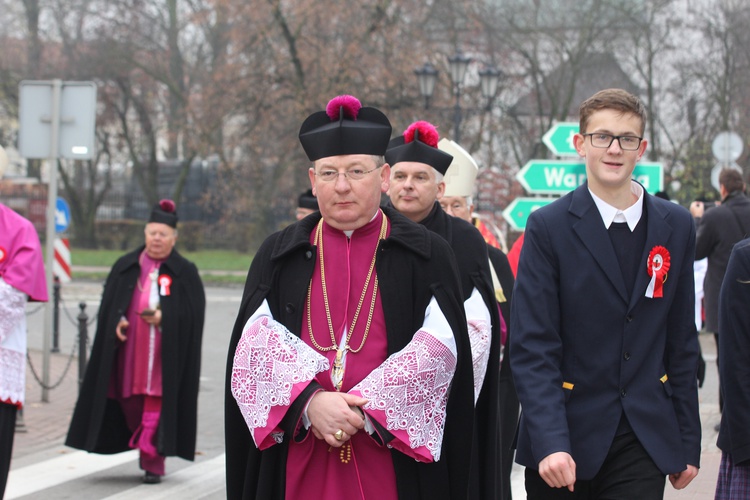 Uroczystości ku czci św. Wiktorii w Łowiczu - procesja