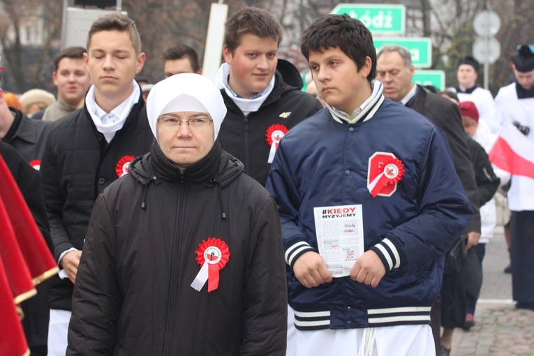 Uroczystości ku czci św. Wiktorii w Łowiczu - procesja