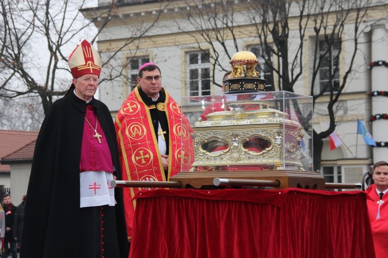 Uroczystości ku czci św. Wiktorii w Łowiczu - procesja
