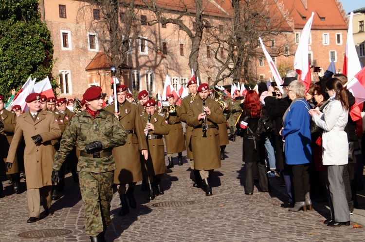 Krakowskie obchody 100. rocznicy odzyskania niepodległości 11.11.2018