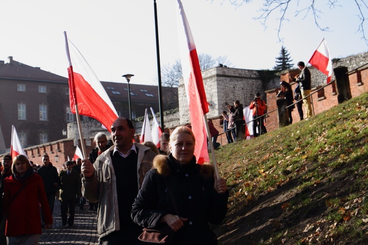 Krakowskie obchody 100. rocznicy odzyskania niepodległości 11.11.2018