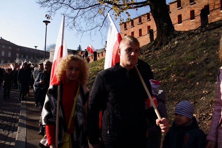 Krakowskie obchody 100. rocznicy odzyskania niepodległości 11.11.2018