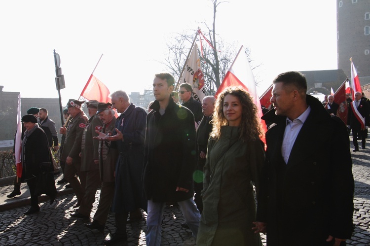 Krakowskie obchody 100. rocznicy odzyskania niepodległości 11.11.2018