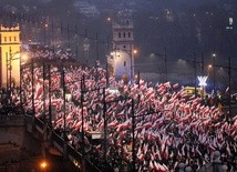 Ponad 200 tys. osób na marszu w Warszawie