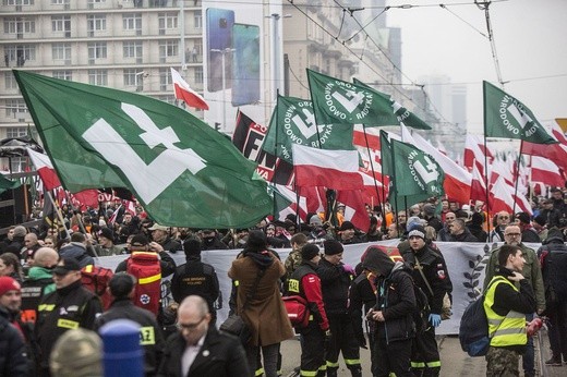 Czerwona łuna nad Warszawą, czyli IX Marsz Niepodległości