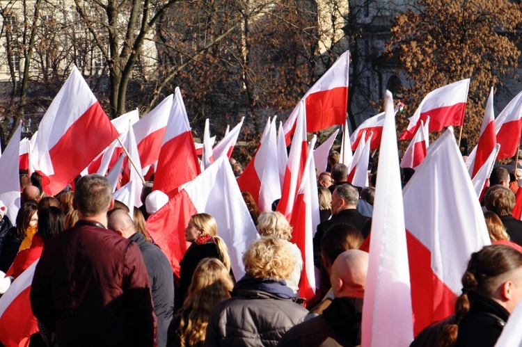 Krakowskie obchody 100. rocznicy odzyskania niepodległości 11.11.2018