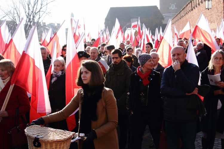 Krakowskie obchody 100. rocznicy odzyskania niepodległości 11.11.2018