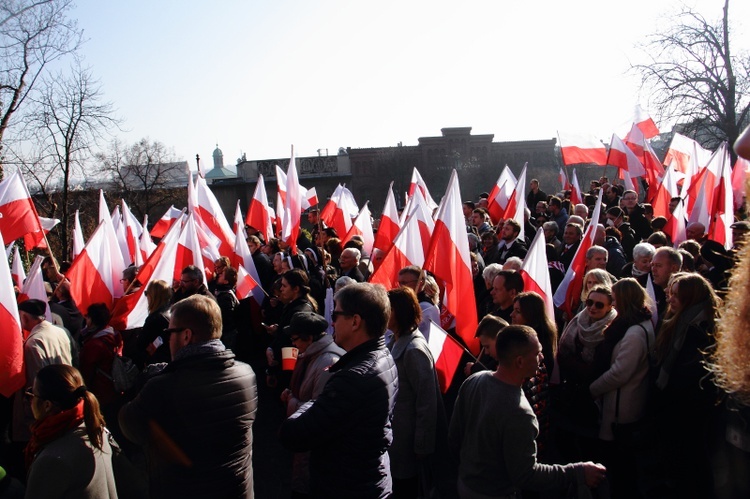 Krakowskie obchody 100. rocznicy odzyskania niepodległości 11.11.2018