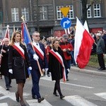 Uroczystości pod pomnikiem Piłsudskiego  