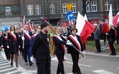 Uroczystości pod pomnikiem Piłsudskiego  