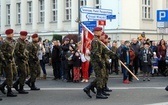 Uroczystości pod pomnikiem Piłsudskiego  