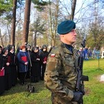 Odsłonięcie popiersi ojców niepodległości