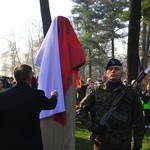 Odsłonięcie popiersi ojców niepodległości