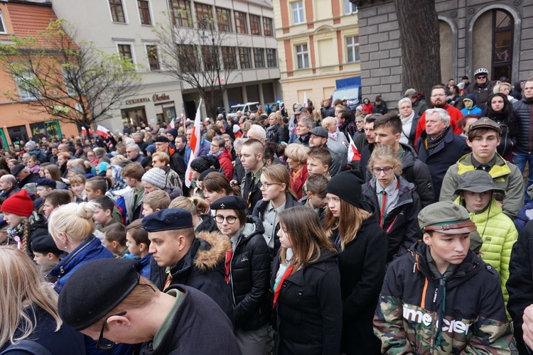 Obchody 100. rocznicy odzyskania niepodległości przez Polskę w Wałbrzychu cz. 01