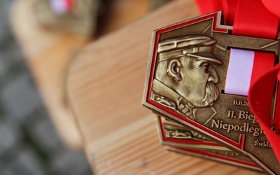 Medal z biegu niepodległości w Świdnicy