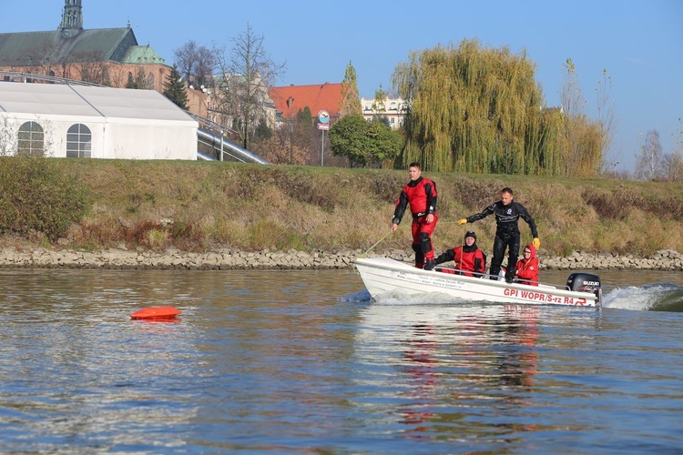 Ćwiczenia na wodach Wisły