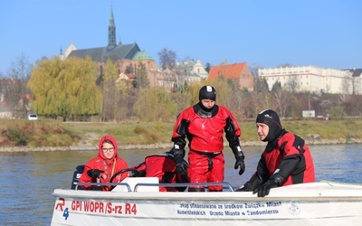 Ćwiczenia na wodach Wisły