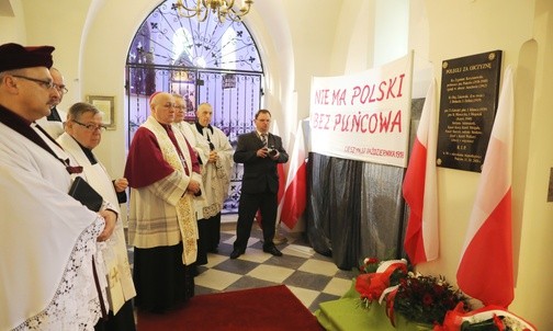 Hołd dla poległych puńcowian