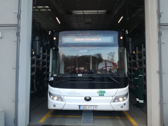 Sacja szybkiego ładowania i wymiany baterii autobusów elektrycznych w Jaworznie