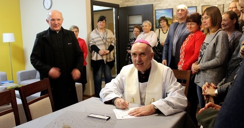 Poświęcenie poradni życia rodzinnego