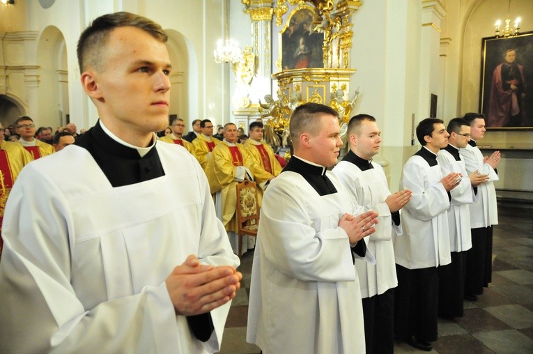 Obłóczyny w lubelskim seminarium 