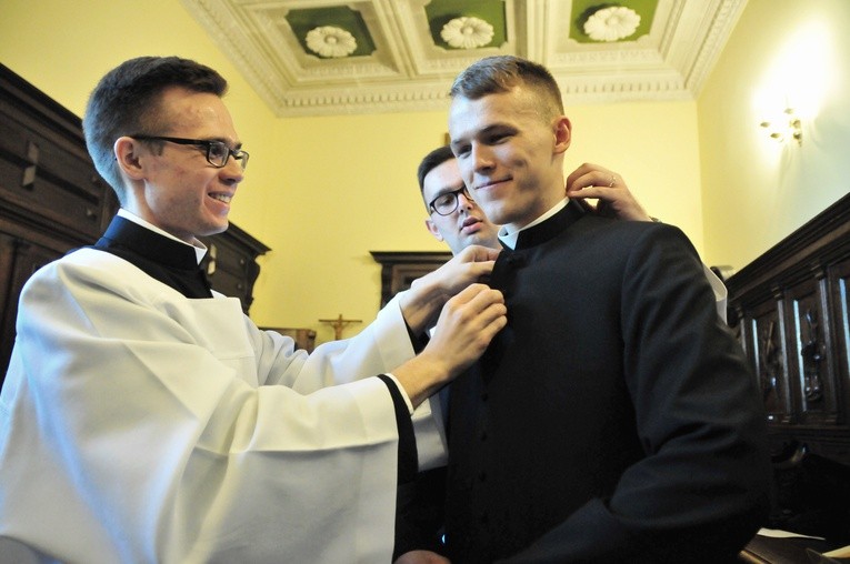 Obłóczyny w lubelskim seminarium 