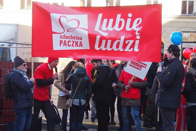 Marsz Szlachetnej Paczki we Wrocławiu