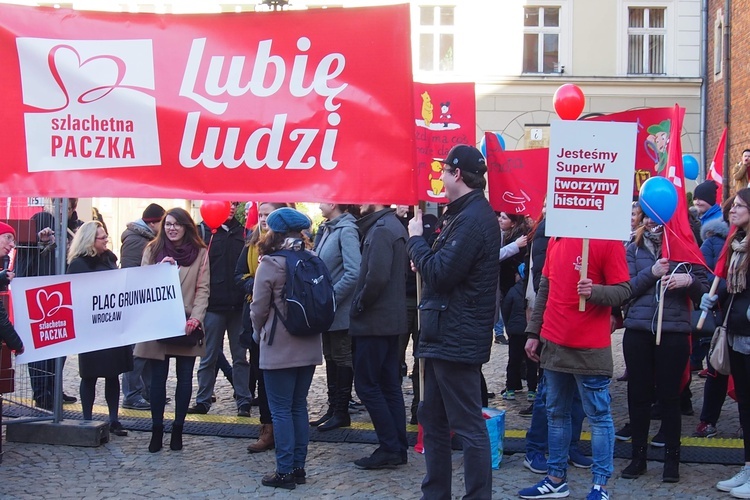 Marsz Szlachetnej Paczki we Wrocławiu