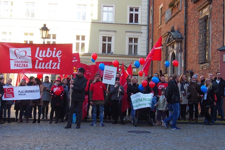 Marsz Szlachetnej Paczki we Wrocławiu