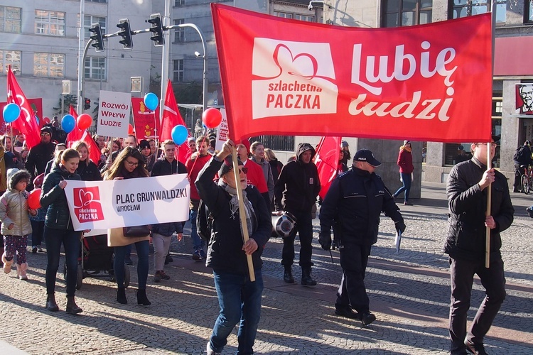 Marsz Szlachetnej Paczki we Wrocławiu