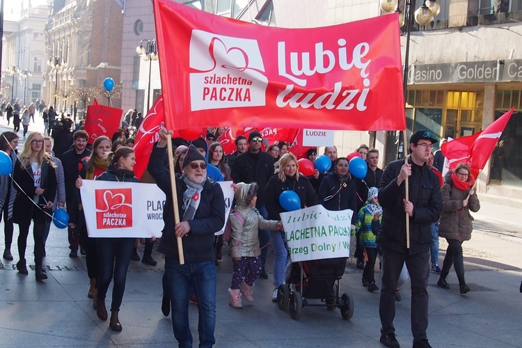 Marsz Szlachetnej Paczki we Wrocławiu