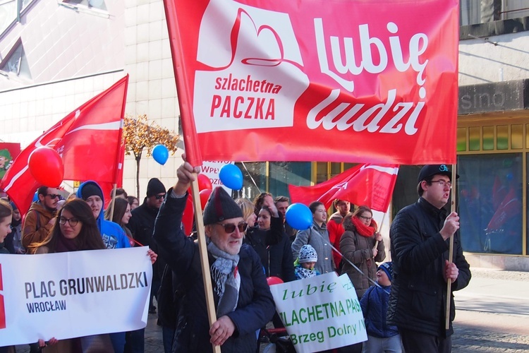 Marsz Szlachetnej Paczki we Wrocławiu