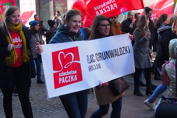 Marsz Szlachetnej Paczki we Wrocławiu